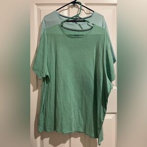 Croft and Barrow set of 2 Short Sleeve Classic Tees